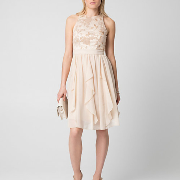 halter cocktail dress